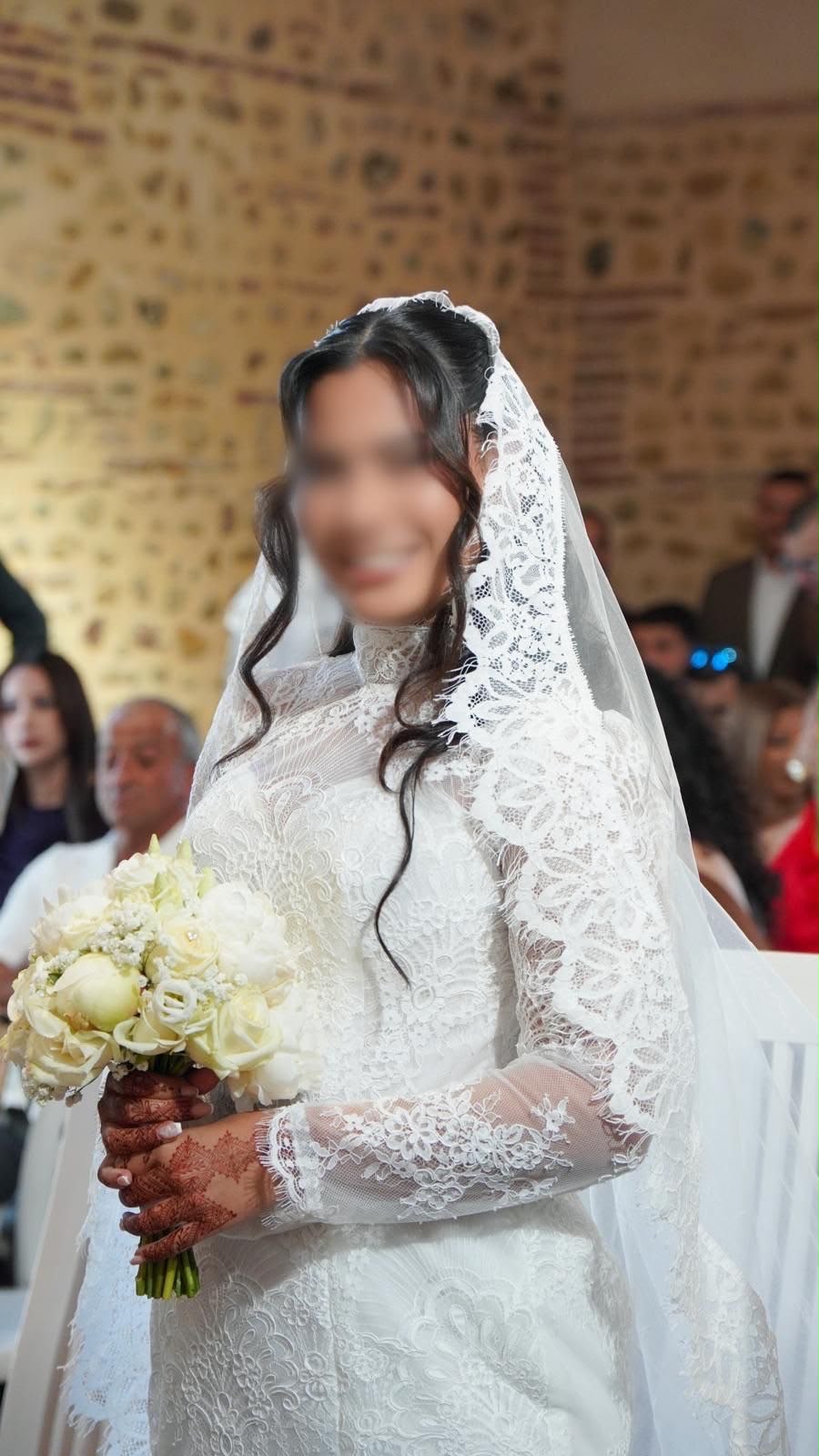 Robe blanche de cérémonie